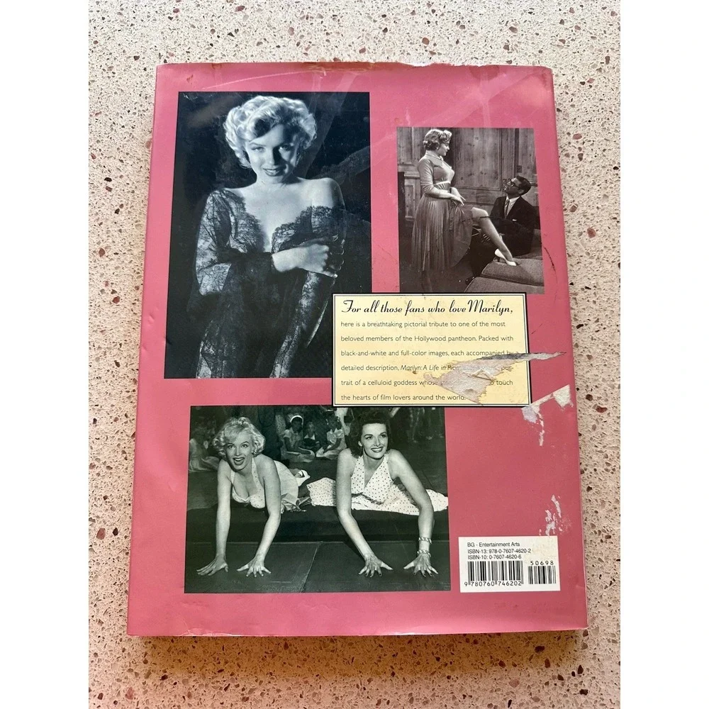 Marilyn: A Life in Pictures Book Diana Karanikas Harvey Hardback with Dust cover